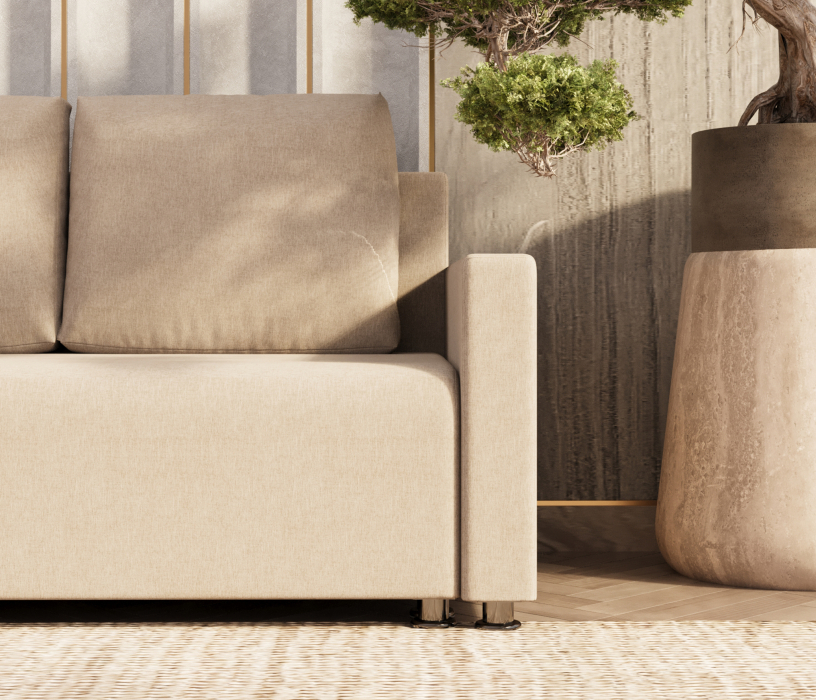 Диваны кровати со спальным местом, Диван-кровать Олимп, рогожка