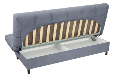 Диван прямой ЮТА, с черными ножками