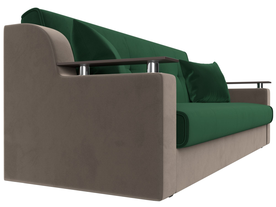 Диваны книжки, Прямой диван книжка Сенатор, велюр