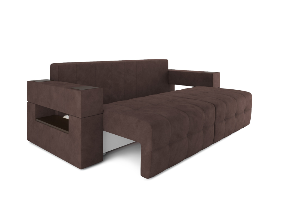 Диваны еврокнижки, Диван прямой еврокнижка Венеция (Велюр)