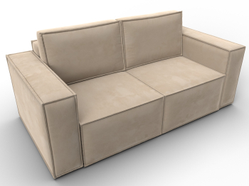 Диван прямой Куба мини, велюр