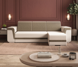 Угловой диван-кровать Марракеш, велюр