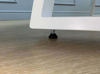 Стол Kenner AZ1400 раздвижной, керамика , опоры белые