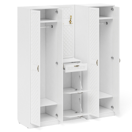 П-6 прихожая компоновка № 15 МДФ фрезеровка ромб