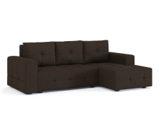 Диваны угловые в гостиную, Диван-кровать угловой Прадо, еврокнижка, велюр