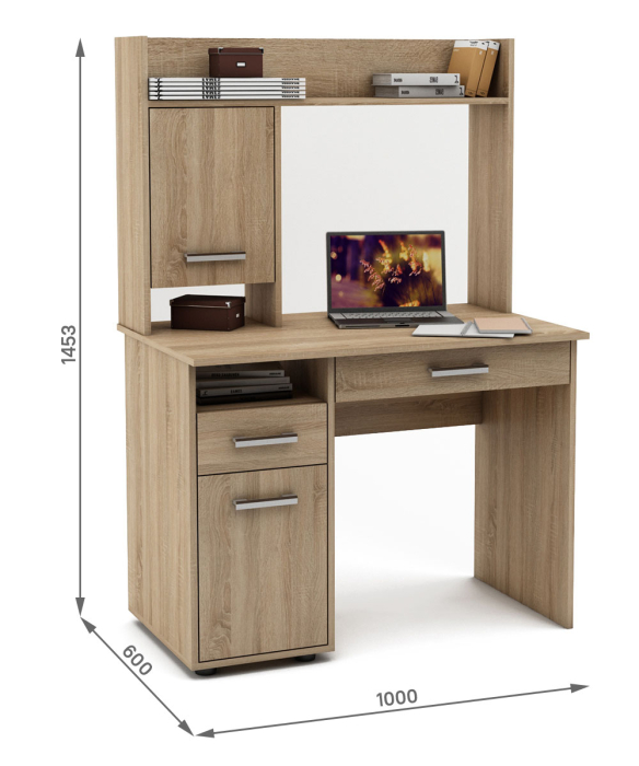 Прямые, Письменный стол Остин-10Я