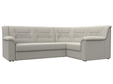 Диваны угловые в гостиную, Диван угловой Карелия правый угол, рогожка Амур