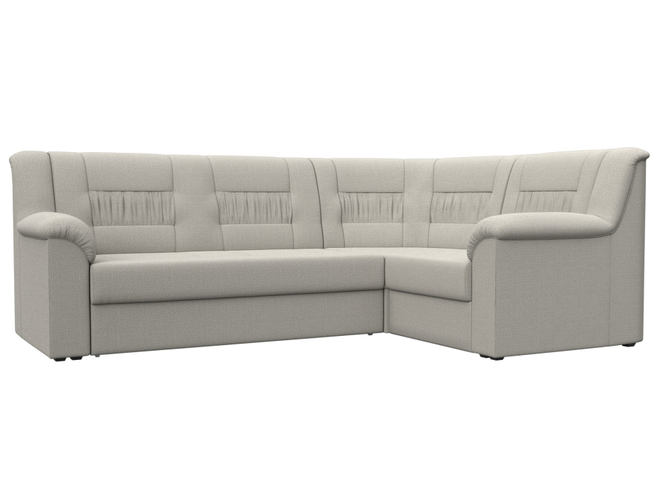 Диваны угловые в гостиную, Диван угловой Карелия правый угол, рогожка Амур