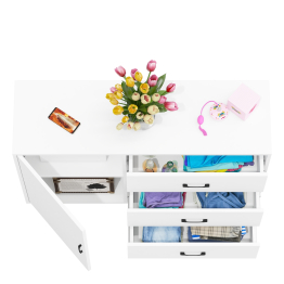 Комод-тумба три ящика и дверка РВК 122-1204