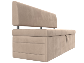 Кухонный прямой диван Стоун, велюр