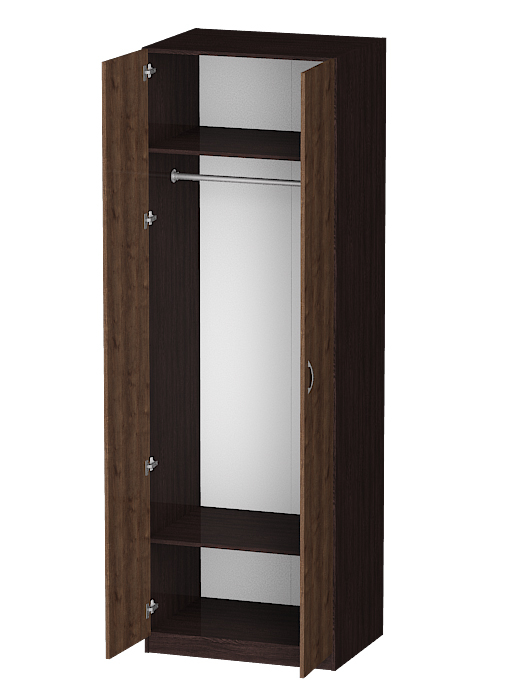 Для одежды, Распашной шкаф Лайф для одежды 80*60*240	Венге