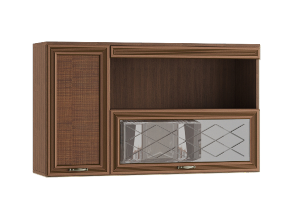 Настенные полки, Полка навесная ЛН-4 Гостиная Ливорно