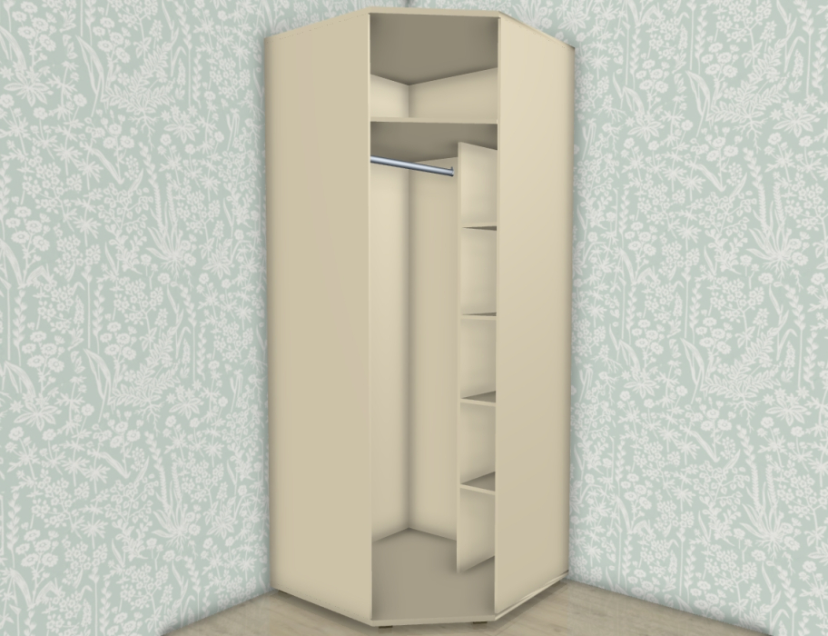 Угловые шкафы, Модульная система Карина Шкаф ШК-1011