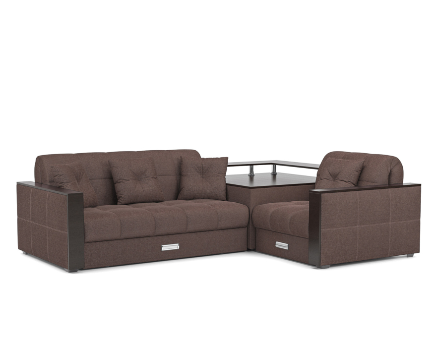 Диваны угловые в гостиную, Диван угловой Прага (Рогожка)