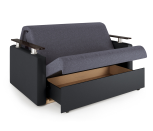 Диван-кровать Шарм 160, рогожка/экокожа