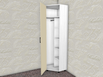 Модульная система Грейс Шкаф ШК-5014  Снежный Ясень