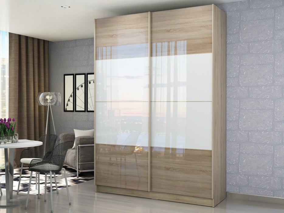 Шкафы-купе 2-х дверные, Шкаф-купе 2 дверный Марвин-3 СТЛ.299.05