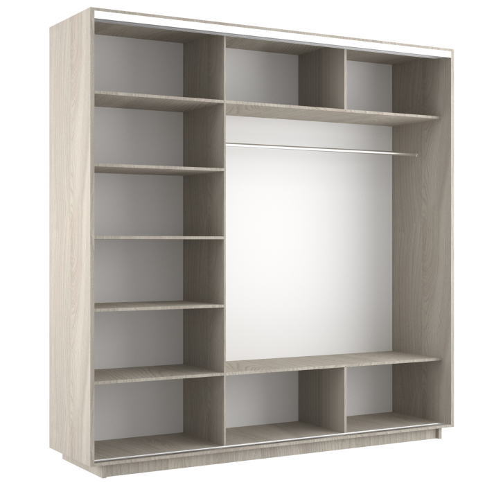 Шкафы-купе, Шкаф-купе Экспенс Широкий, 180х60х220