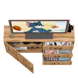 Комод с дверкой и ящиками РВК 122-1504