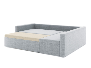 Диван-кровать угловой Мансберг дельфин, рогожка Люкс