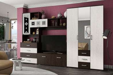 Гостиная Белла Комплект 2