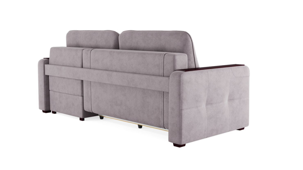 Диваны угловые в гостиную, Диван-кровать угловой Смарт 3 Велюр