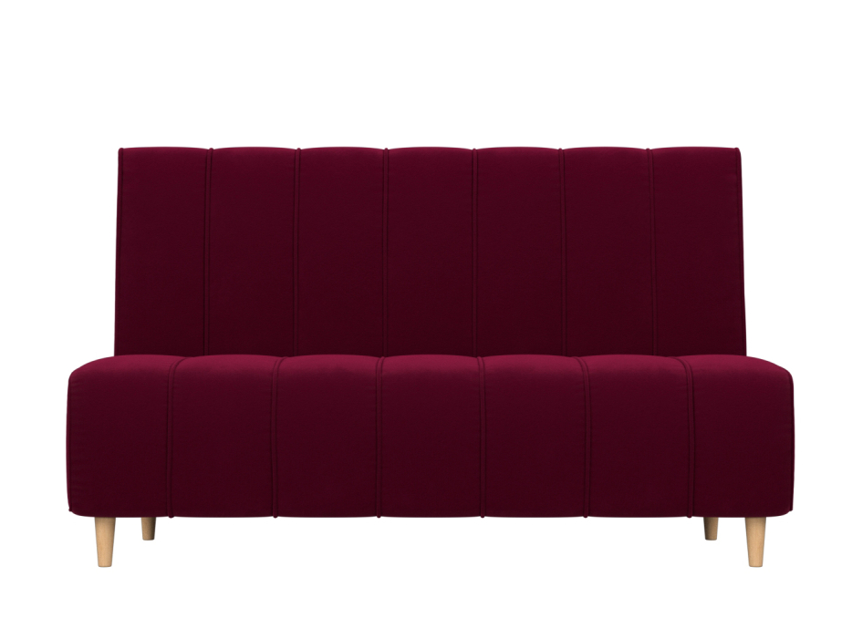 Диваны прямые кухонные, Прямой диван Ральф, микровельвет