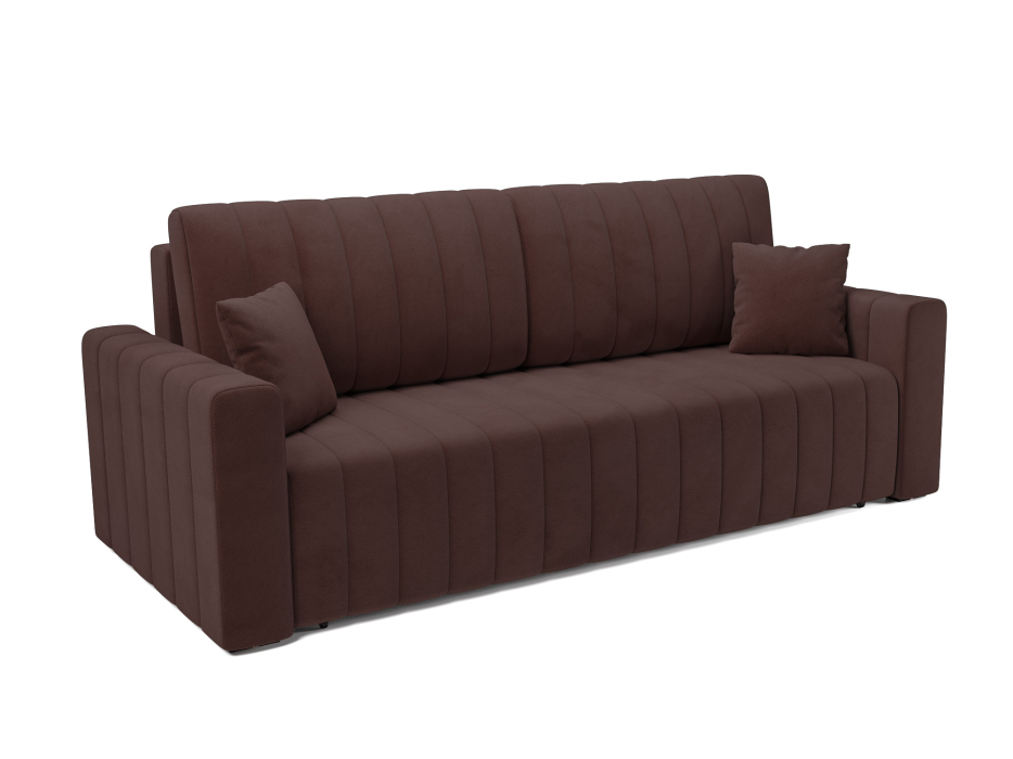 Диваны выкатные, Диван прямой выкатной Санта №2 (Велюр)