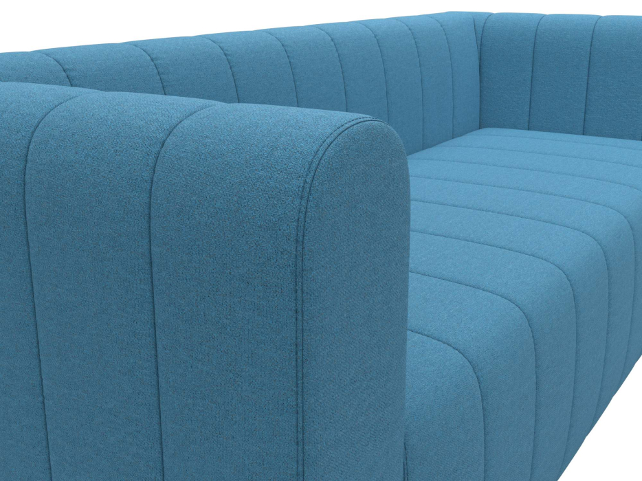 Диваны прямые кухонные, Диван прямой Лига-073, рогожка Амур