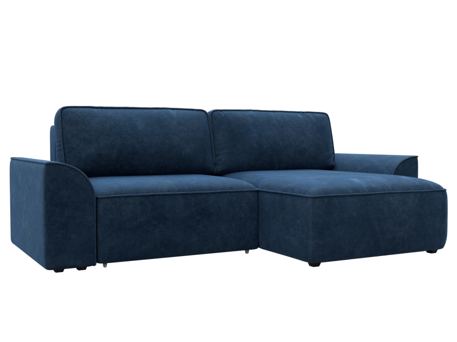 Диваны угловые в гостиную, Диван угловой Лига-048 НПБ, велюр BRUT