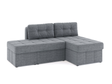 Диваны угловые в гостиную, Диван-кровать угловой Оливер Люкс еврокнижка-трансформер, рогожка