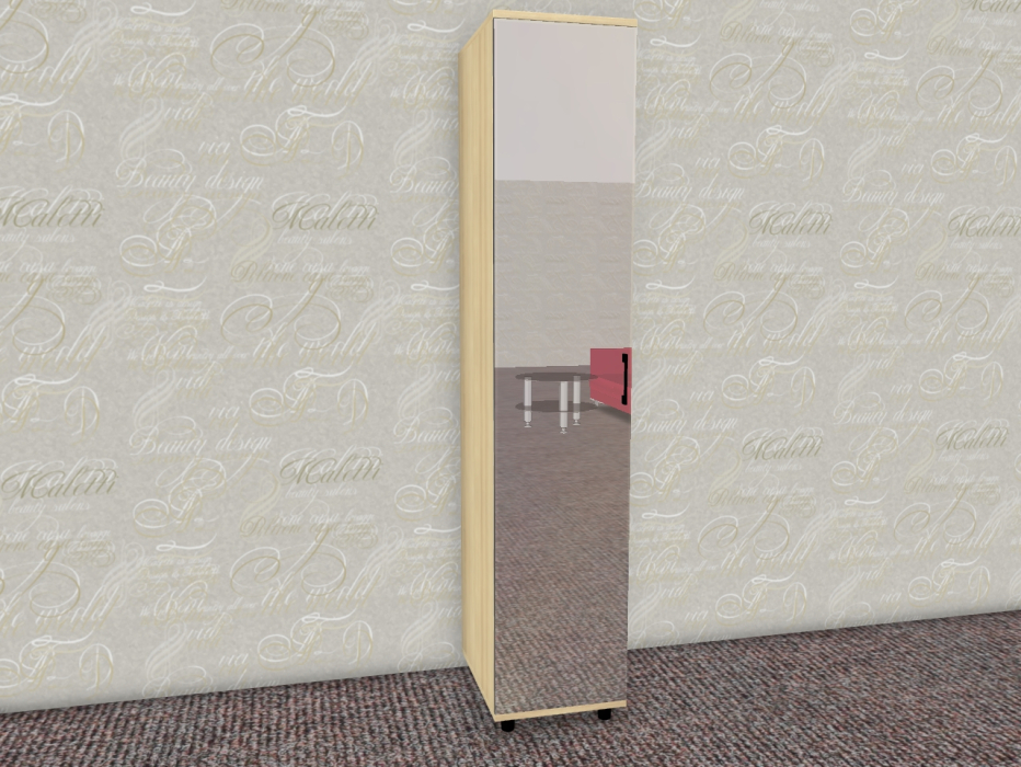 Шкафы одностворчатые, Модульная система Грейс Шкаф ШК-5027  Ясень Асахи