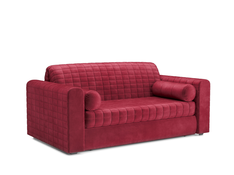 Диваны с ящиком для белья, Диван аккордеон Барон №5 ППУ 180х200 Бархат