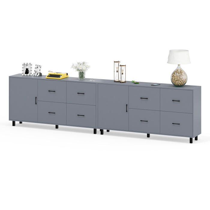 ТВ-тумбы, Два больших комода РВК 125-1704 ящики и дверка