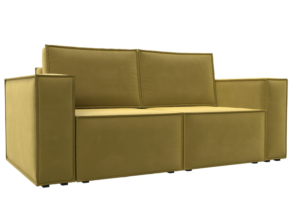 Диваны кровати со спальным местом, Диван прямой Куба мини, микровельвет