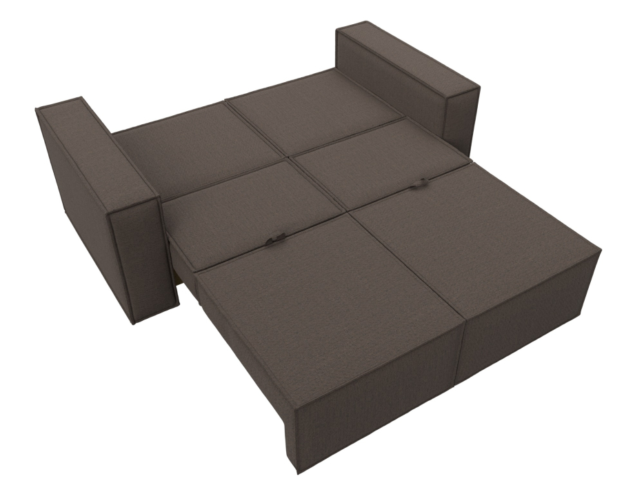 Диваны кровати со спальным местом, Диван прямой Куба мини, рогожка Амур