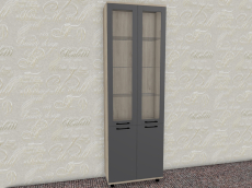 Шкафы двухстворчатые, Модульная система Грейс Шкаф ШК-5036  Гикори Джексон Светлый