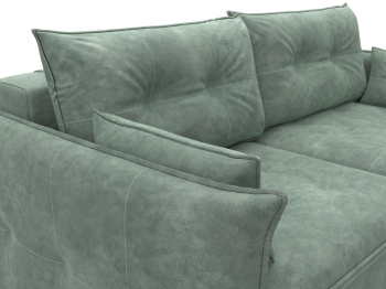 Диван прямой Лига-100 НПБ, велюр BRUT