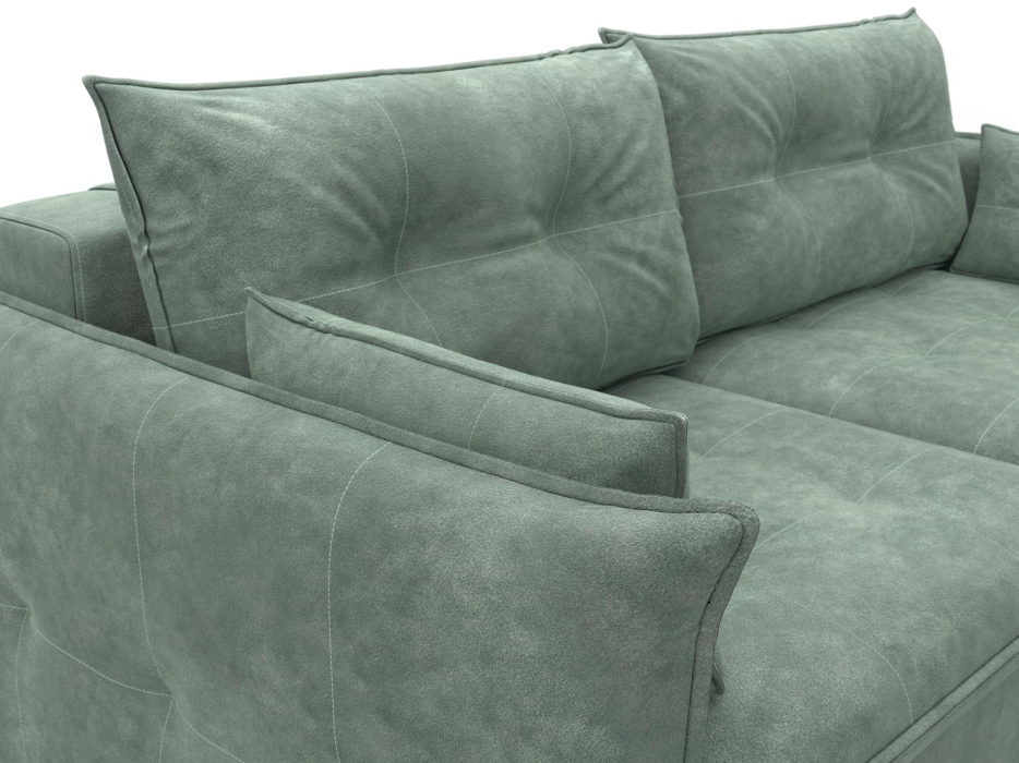 Диваны еврокнижки, Диван прямой Лига-100 НПБ, велюр BRUT