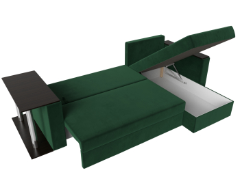 Угловой диван Атланта правый угол, велюр