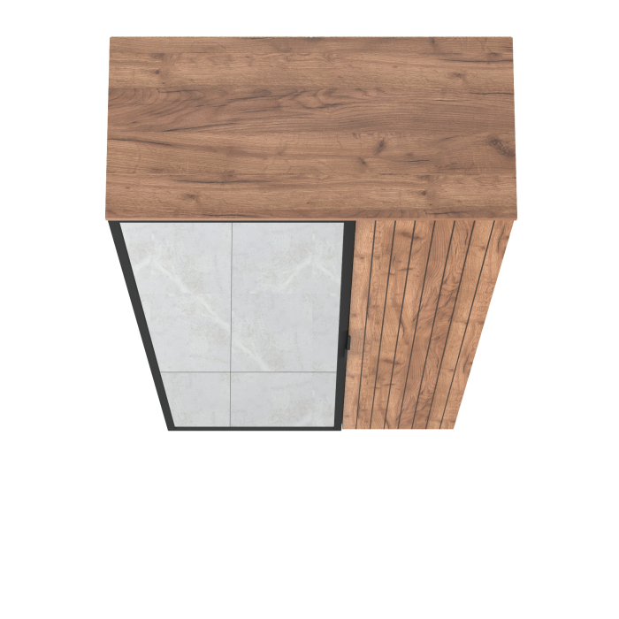 Шкафы распашные, Шкаф с зеркалом Гранд 13.226