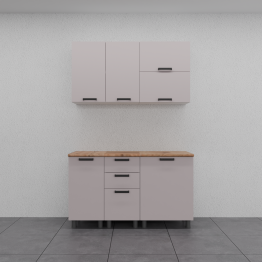 МК Аленушка 1,4м с ящ. Лаванда 