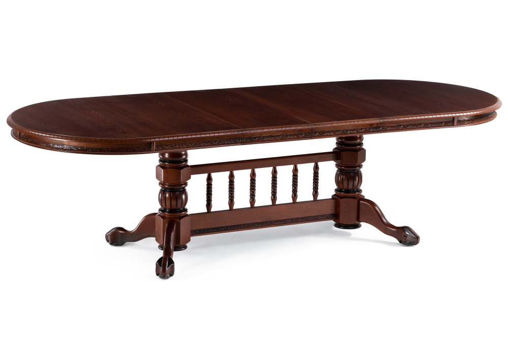 Обеденные столы, Стол деревянный Кантри  (коричневая патина)