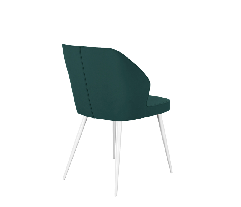 Стулья, Стул DikLine 222М (микровелюр/опоры белые)