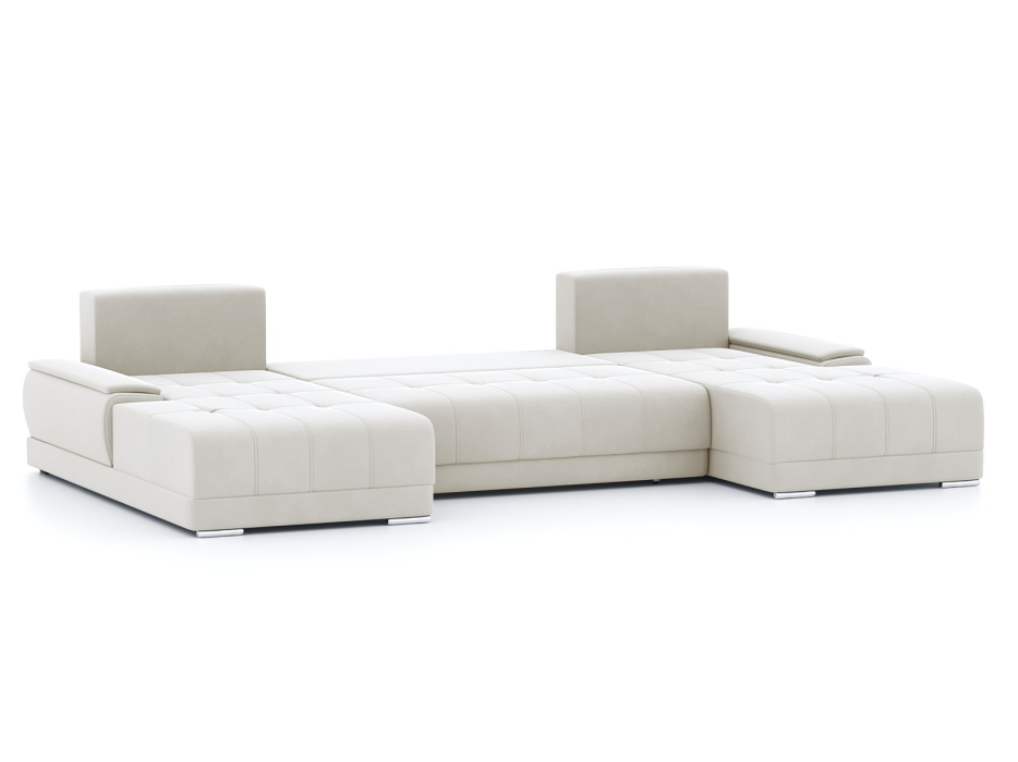 Диваны еврокнижки, Диван-кровать П-образный Нордвикс, велюр