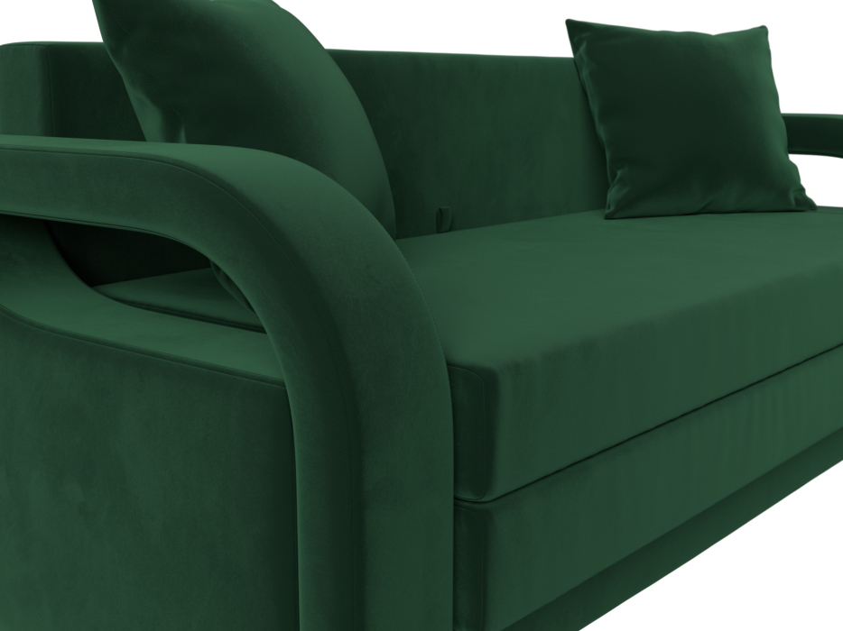 Дизайнерские диваны для гостиной, Прямой диван Лига-014, велюр