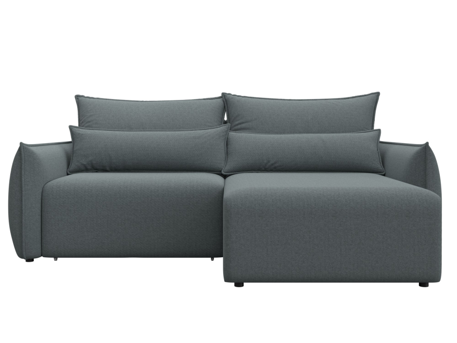 Диваны угловые в гостиную, Диван угловой Лига-051 НПБ угол универсальный, рогожка Амур