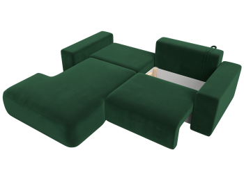 Диван угловой Лига-036 Классик левый угол, велюр