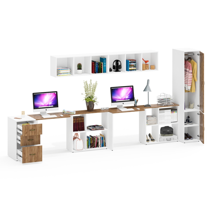 Домашние кабинеты, Мебель для детской комнаты для двоих детей Лидер-8 № 52