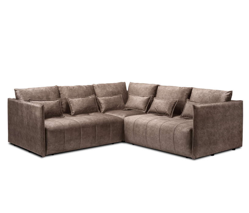 Диваны угловые в гостиную, Диван еврокнижка угловой Чилетти Лонг